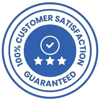 100% Customer Satisfaction Guaranteed